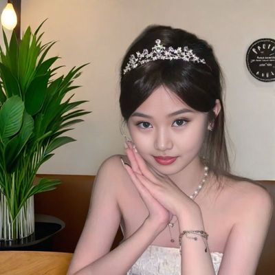 繁花公主精致水晶皇冠女十八岁生日成人礼配饰新娘高级感闪耀发箍