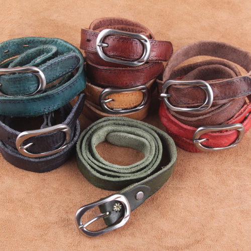 女款复古针扣休闲风百搭皮带