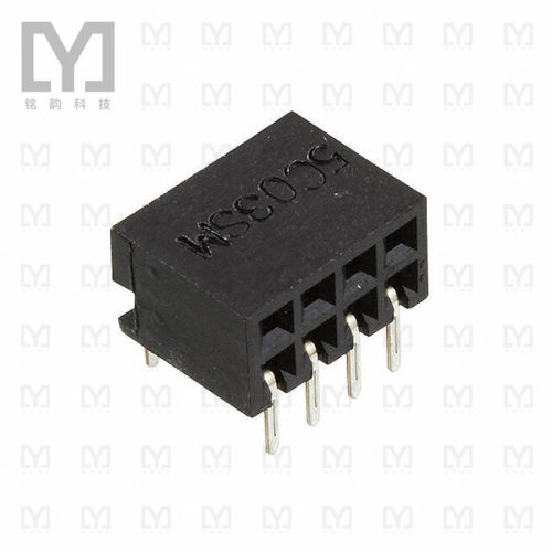 HIF3H-8DB-2.54DS(71)【CONN RCPT 8POS 0.1 GOLD PCB R/A】
