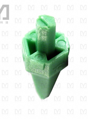 AW3P【CONN RCPT WEDGE 3POS GREEN】