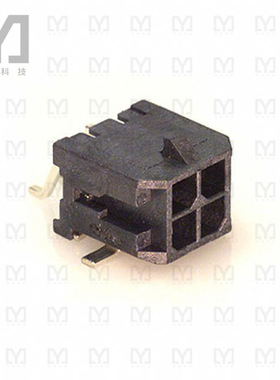 0430450409【CONN HEADER SMD R/A 4POS 3MM】