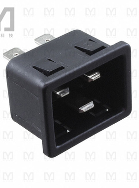 6163.0014【PWR ENT RCPT IEC320-C20 PANEL QC】