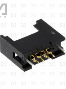 37204-62A3-004PL【CONN RCPT 4POS 0.079 GOLD PCB】