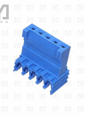 281711-5【CONN PLUG 5POS IDC 26AWG TIN】