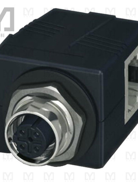 1414397【ADAPT CIRC 4POS TO RJ45 JACK BLK】