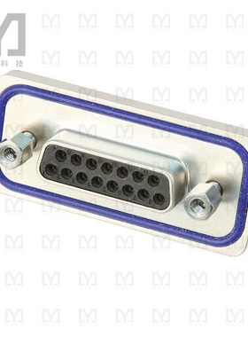 15-000463【CONN D-SUB RCPT 15P PNL MNT SLDR】