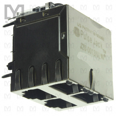 J20-0013NL【CONN MAGJACK 4PORT 100 BASE-TX】