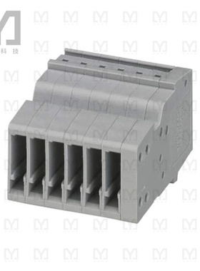 3213425【CONN TERM BLK COMP PLUG GRY 6POS】