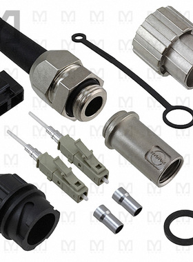 1060597300【CONN FIBER LC PLUG DUPLX 127UM】