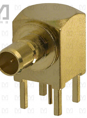 142146-75【CONN MINI SMB JACK R/A 75OHM PCB】