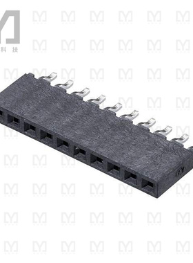 M20-7911042R【CONN RCPT 10POS 0.1 GOLD SMD R/A】