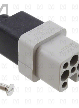 2-1103101-3【INSERT FEMALE 7POS+1GND CRIMP】