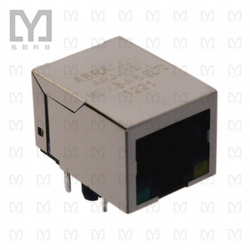 ARJ11B-MESBQ-A-B-EMU2【CONN MAGJACK 1PORT 100 BASE-T】