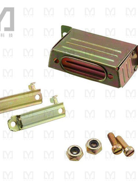 DB24659【CONN BACKSHELL 25POS 180DEG SHLD】