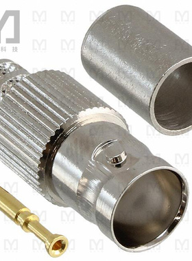 112966【CONN BNC JACK STR 75 OHM CRIMP】