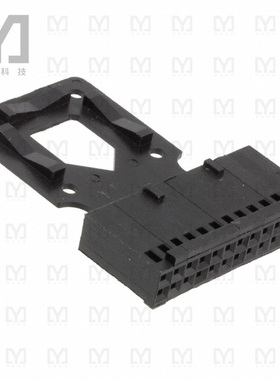 87733-4【CONN HOUSNG 26POS .100 POL W/STR】