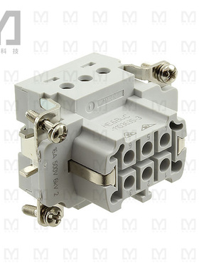 2-1103635-3【INSERT FEMALE 6POS+1GND CRIMP】