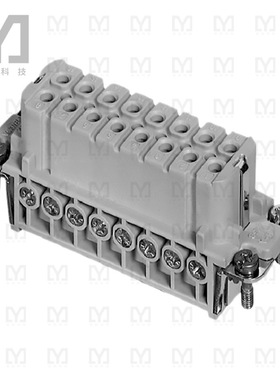 C146 10B016 002 4【INSERT FEMALE 16POS+1GND SCREW】