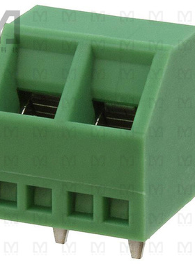 1869062【TERM BLOCK 2POS 55DEG 5MM PCB】