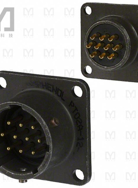 PT02E-12-10P(025)【CONN RCPT MALE 10POS SOLDER CUP】