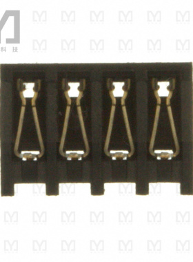 44812-0022【CONN RCPT 4POS 0.1 GOLD PCB】