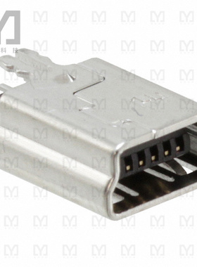 1734753-1【CONN RCPT USB2.0 MINI B VERT】