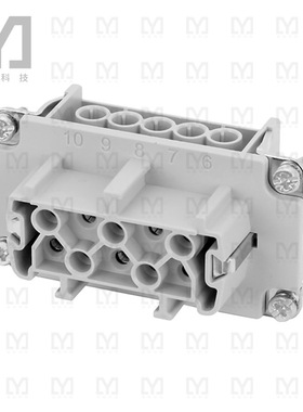 C146 10B010 102 1【INSERT FEMALE 10POS+1GND SCREW】