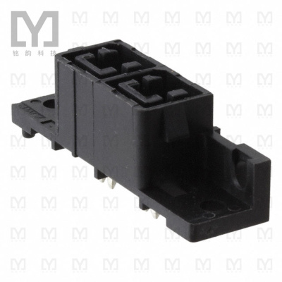 556881-2【CONN RCPT 2POS 11.18MM PCB SLDR】