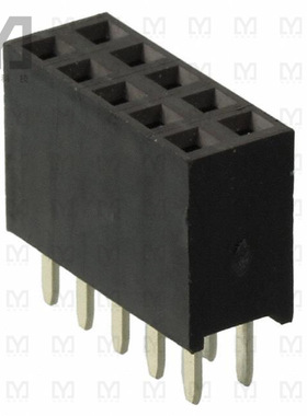 61301021821【CONN HDR 10POS 0.1 GOLD PCB】