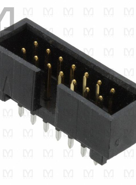 0702461401【CONN HEADER VERT 14POS 2.54MM】