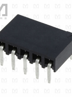 M20-7890546【CONN RCPT 5POS 0.1 TIN PCB R/A】