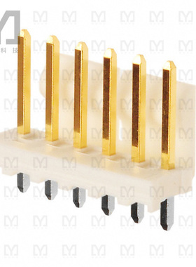 0026614060【CONN HEADER VERT 6POS 3.96MM】