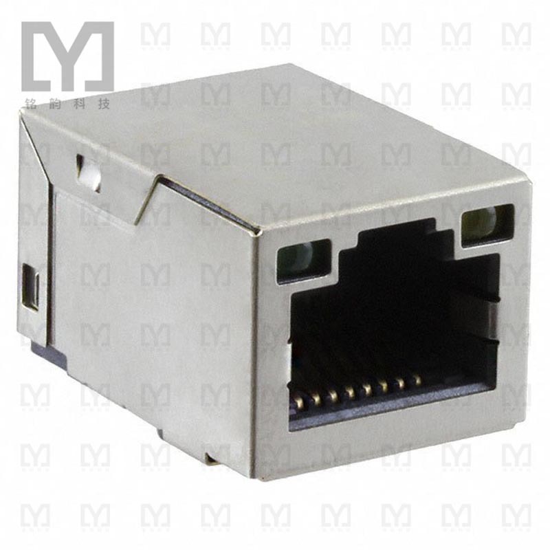 JXD6-0001NL【CONN SMD RJ45 1X1 100D 1:1 GY EM】