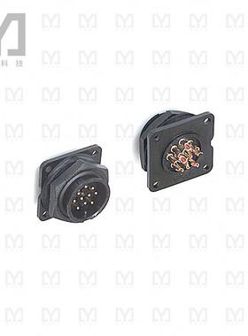 14382-10PG-300【CONN RCPT MALE 10POS SOLDER CUP】