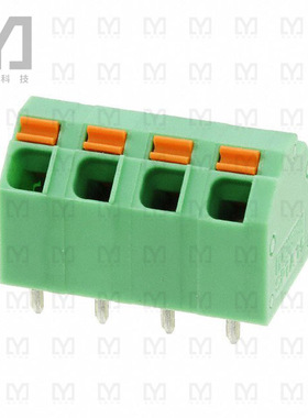 1751189【TERM BLOCK 4POS 45DEG 5.08MM PCB】