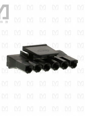 0444411006【CONN HSG RCPT 6POS 7.50MM NAT】