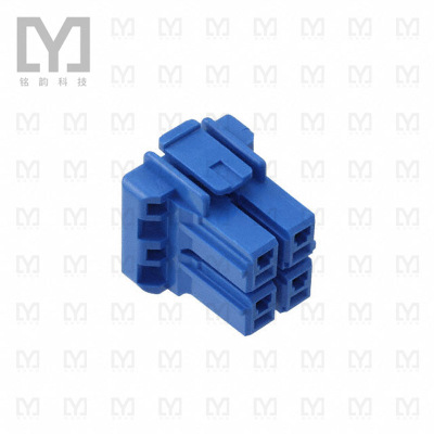 2-1376392-3【5MM POWER KEY 4P PLUG 2ROW BLU】