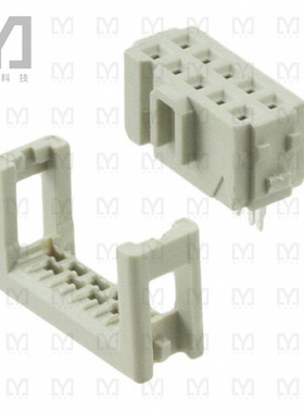 09185106813【CONN RCPT 10POS IDC 26-28AWG】