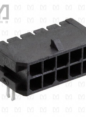 0430451008【CONN HEADER SMD R/A 10POS 3MM】