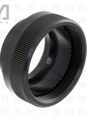 CIRBP28LBN【CONN BACKNUT 28 BLACK】