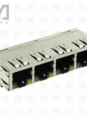 6116125-1【CONN MOD JACK 8P8C R/A SHIELDED】