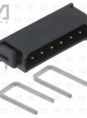 M80-8430642【CONN HEADER R/A 6POS 2MM】