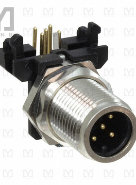 21033213501【M12 A-CODE 5PIN MALE ANGLED PCB】