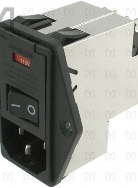 6609929-5【PWR ENT MOD RCPT IEC320-C14 PNL】