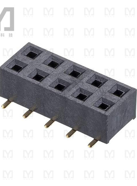 M20-7810545R【CONN RCPT 10POS 0.1 GOLD SMD】