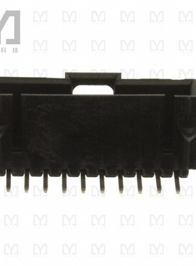 0705550044【CONN HEADER R/A 10POS 2.54MM】