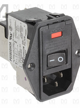 4-6609929-5【PWR ENT MOD RCPT IEC320-C14 PNL】