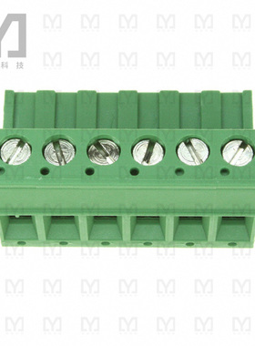 796858-6【TERM BLOCK PLUG 6POS STR 5MM】