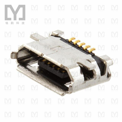 UB-MC5BR3-SD204-4S-1-TB NMP【RCP MICRO USB B 5POS SMD RA】
