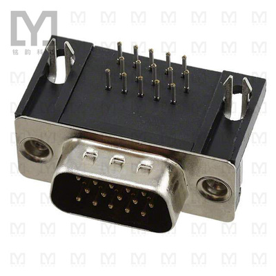 10090926-P154XLF【CONN DSUB HD PLUG 15POS R/A SLDR】